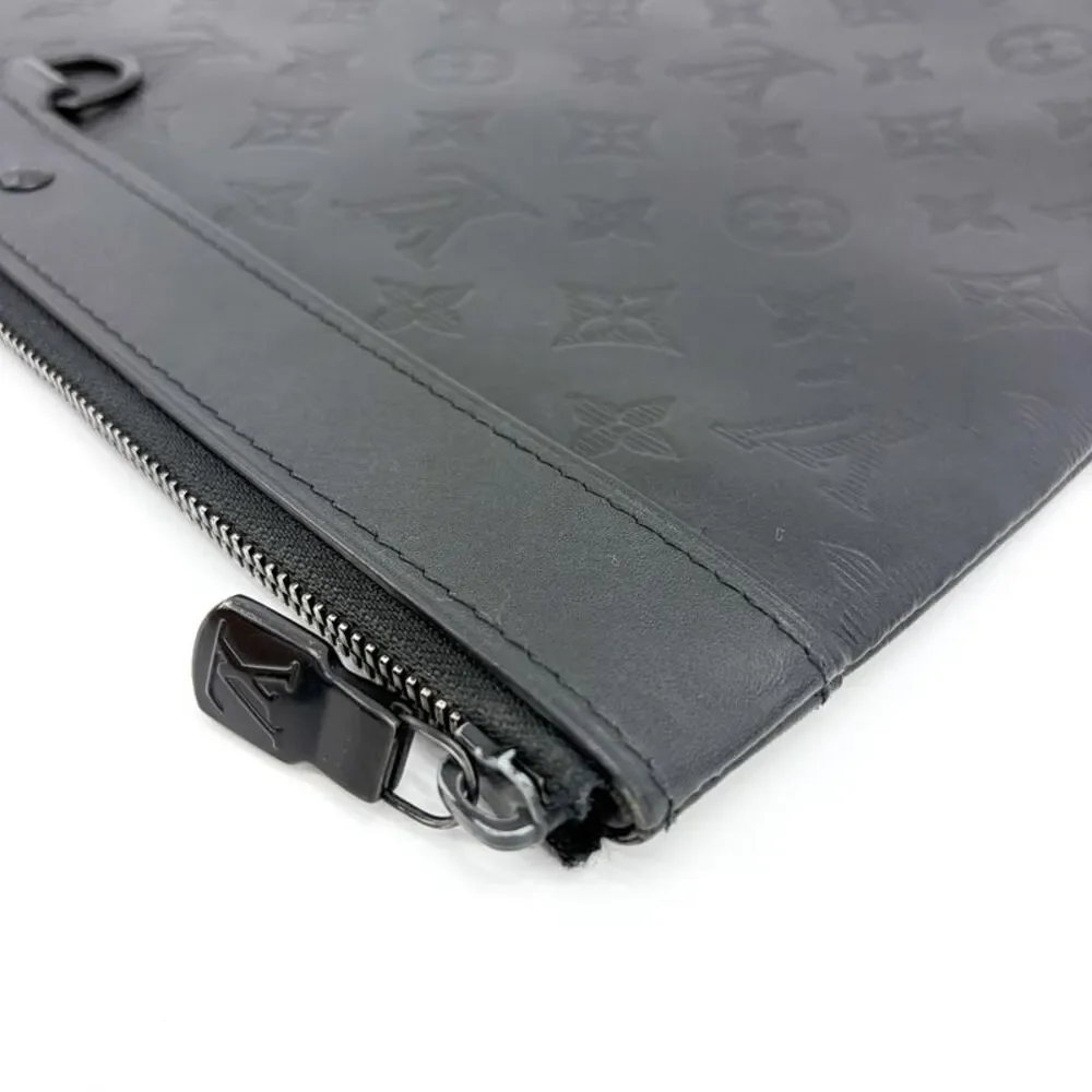 Louis Vuitton Monogram Shadow Pochette A4 Black